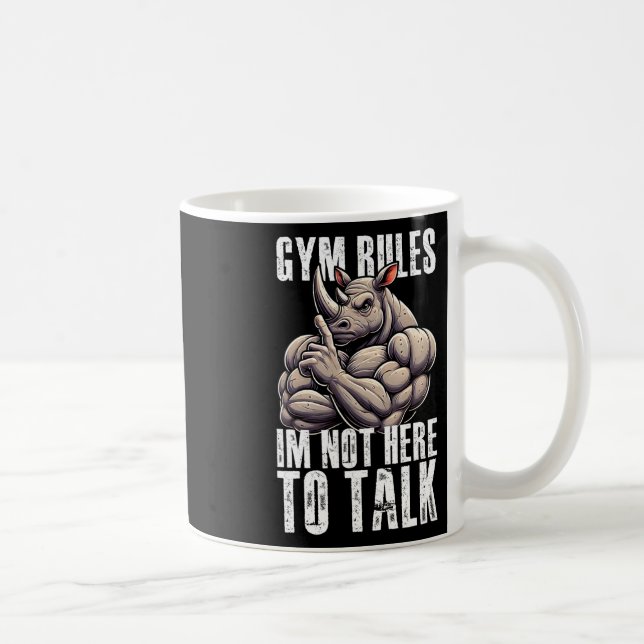 Gym Gift For Men Training Motivation Fitness Bodyb Kaffeetasse (Rechts)