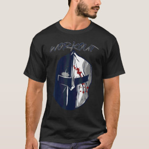 Gym Gladiator Sparta Workout Spartaner Helm Griech T-Shirt