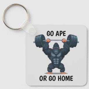 Gym Gorilla Schlüsselanhänger