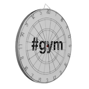 GYM Hashtag Dartscheibe