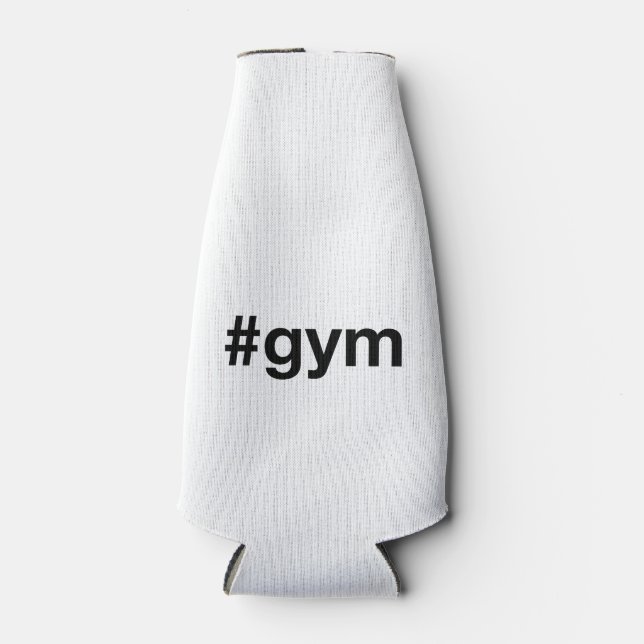 GYM Hashtag Flaschenkühler (Vorderseite)