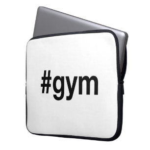 GYM Hashtag Laptopschutzhülle
