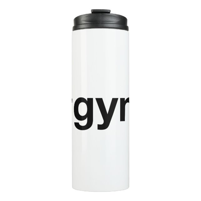 GYM Hashtag Thermosbecher (Vorderseite)