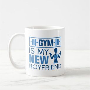 Gym ist mein neuer Freund Kaffeetasse