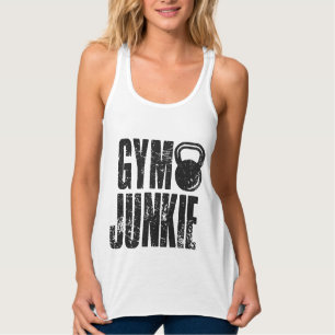 Gym Junkie - Lustiges Tank Top