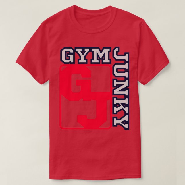 GYM JUNKY 20 T-Shirt (Design vorne)