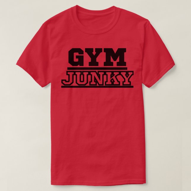 GYM JUNKY 36 T-Shirt (Design vorne)