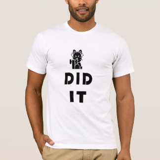 Gym-Katze-Design T-Shirt