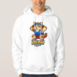 Gym-Katzen-Humor-Kunstwerk – Lustiger Workout-Stil Hoodie