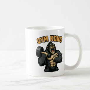 Gym Kong Lustiger Bodybuilding Fitness Gorilla Bea Kaffeetasse