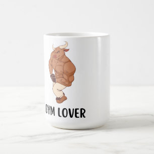 Gym-Liebhaber-Bulle-Mug Kaffeetasse