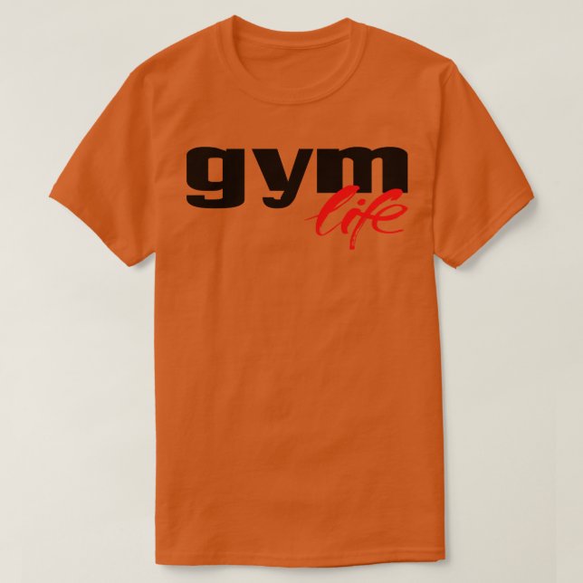 Gym Life T-Shirt (Design vorne)