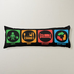 Gym Lifting Motivation Seitenschläferkissen