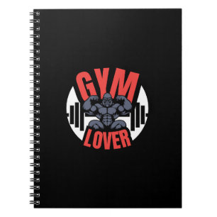Gym Lover Gorilla Notizblock