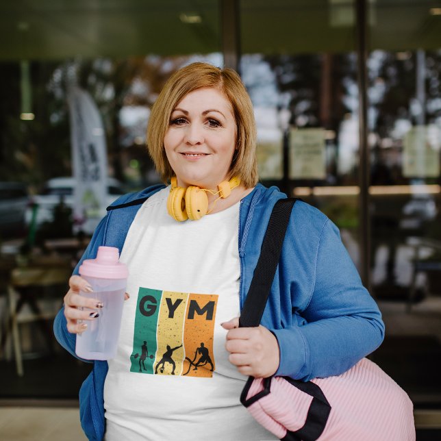 Gym Lover Große Größe T-Shirt (Von Creator hochgeladen)