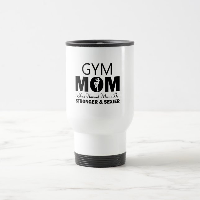Gym Mama Travel Mug Reisebecher (Mittel)