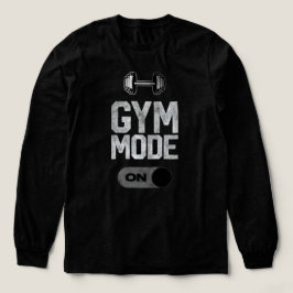 Gym Mode ON | Fitness Workout Motivation Design Tri-Blend Shirt