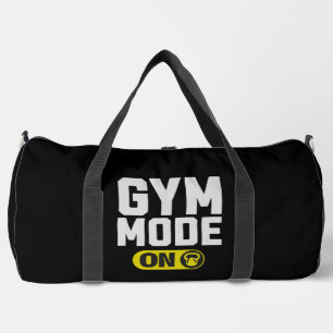 Gym-Modus AN – Fette Fitness-Motivation Duffle Bag