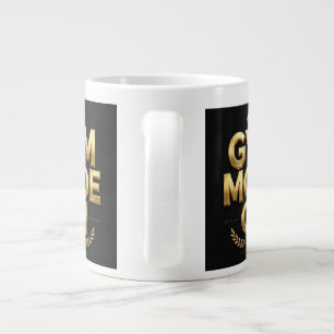 Gym-Modus An Gold-Tasse - Fitness Kaffeetasse Jumbo-Tasse