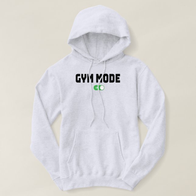 GYM-MODUS HOODIE (Design vorne)