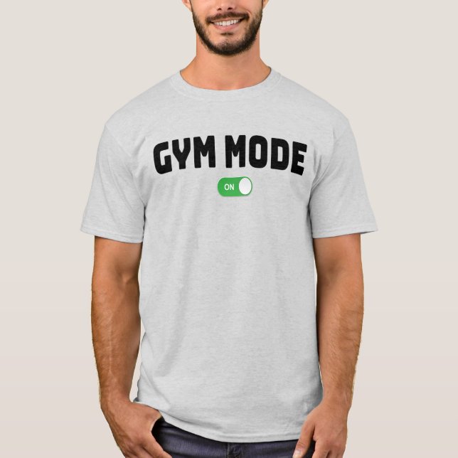 GYM-MODUS T-Shirt (Vorderseite)
