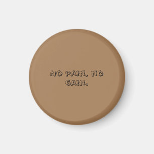 GYM Motivation Benutzerdefinierter Text und Hellb Magnet