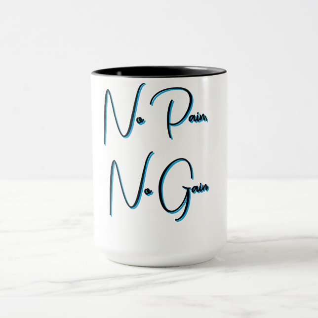 Gym Motivation für die Tasse der Fitness Krieger (Zentrum)