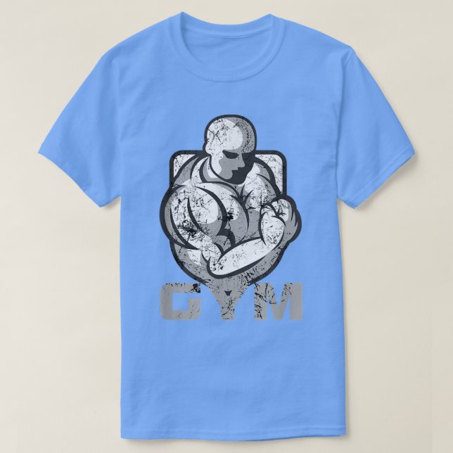 Gym Motivation T - Shirt (Design vorne)