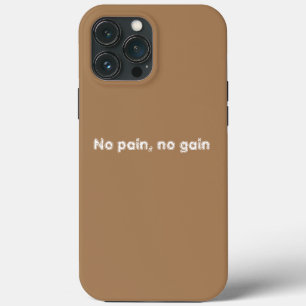GYM Motivationszitate Und Hellbraun Case-Mate iPhone Hülle