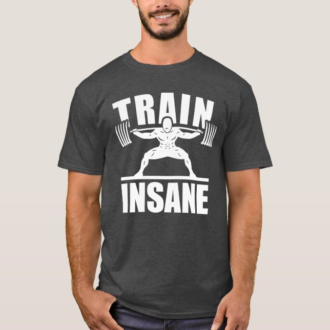 Gym Motivierend T-Shirt (Vorderseite)