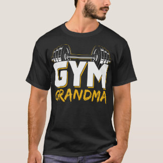 Gym Oma Weightlift Fitness Training Workout T-Shirt
