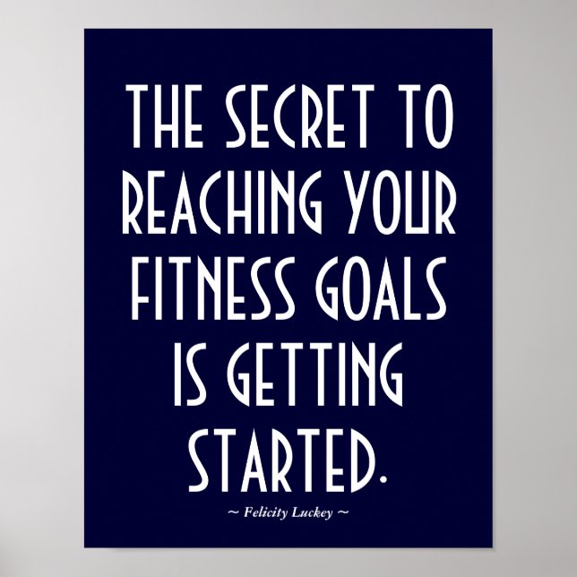 Gym-Poster 43 Poster (Vorne)