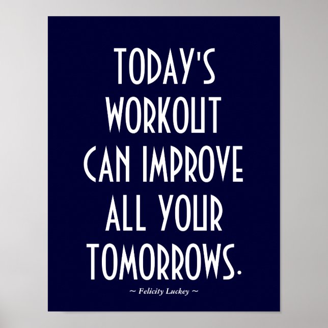 Gym-Poster 48 Poster (Vorne)