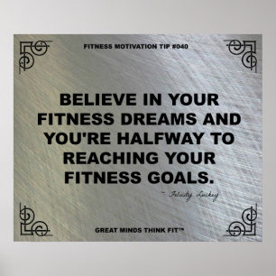 Gym Poster for Fitness Motivation #040