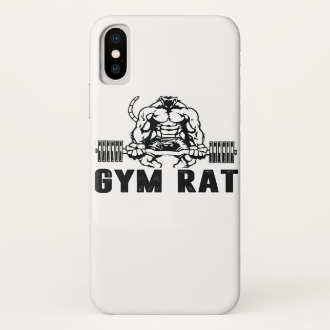 Gym Rat Case-Mate iPhone Hülle (Rückseite)