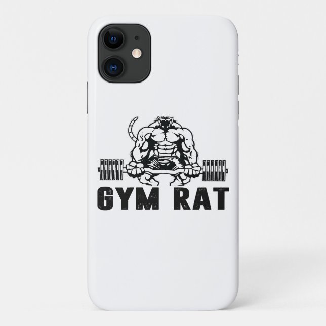 Gym Rat Case-Mate iPhone Hülle (Rückseite)