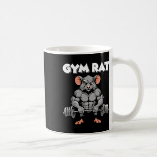 Gym Rat Fitness Bodybuilding Workout Muscle Pump Kaffeetasse
