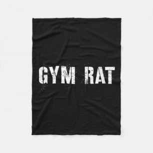 Gym Rat gibt Men Essential Clothes Fitness Fleecedecke