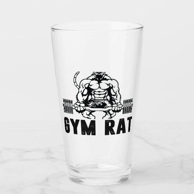 Gym Rat Glas (Vorderseite)