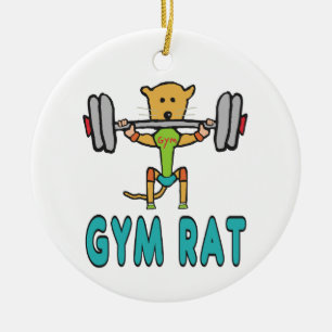 Gym Rat Keramik Ornament