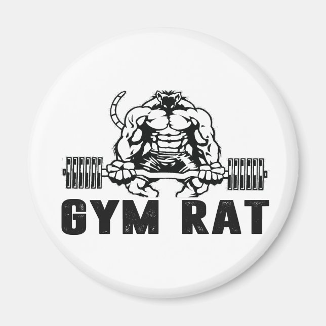 Gym Rat Magnet (Vorne)