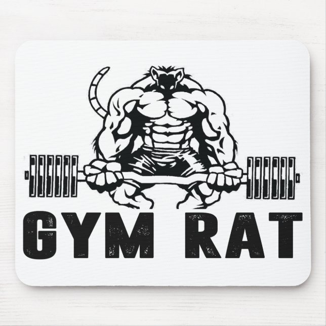 Gym Rat Mousepad (Vorne)