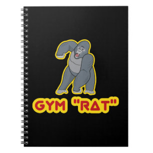 Gym Rat Paper Notebook Notizblock