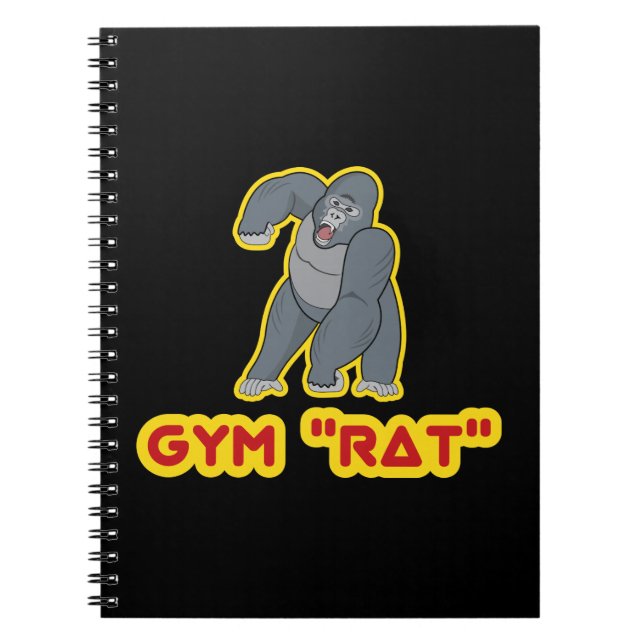 Gym Rat Paper Notebook Notizblock (Vorderseite)