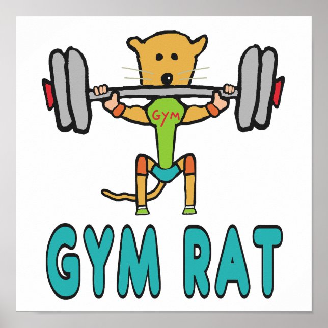 Gym Rat Poster (Vorne)