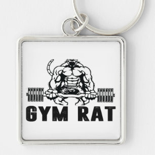 Gym Rat Schlüsselanhänger