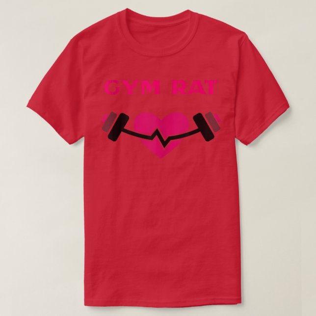 Gym Rat  T-Shirt (Design vorne)