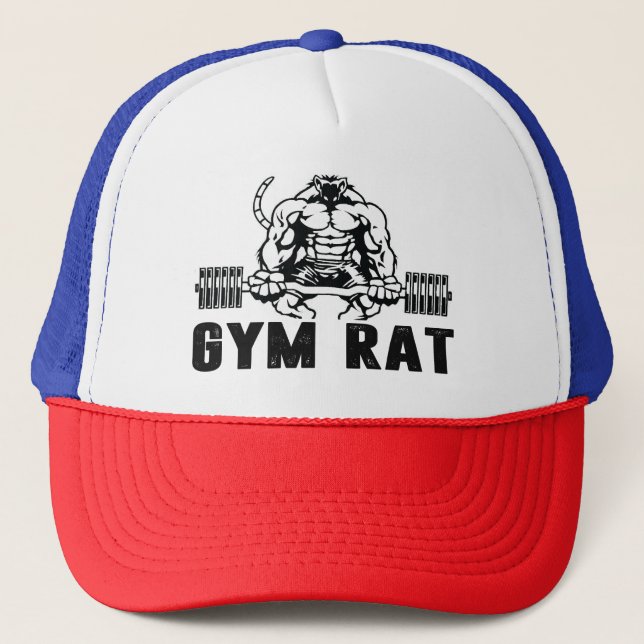Gym Rat Truckerkappe (Vorderseite)
