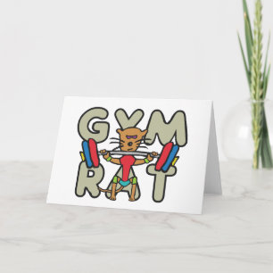 Gym Rat Weightlift Karte