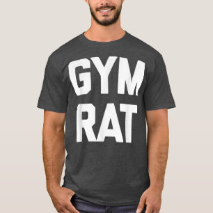 Gym Rat witziger Trainingskurs für die coole Fitne T-Shirt